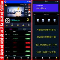 【完整版】多语言国外微交易微盘MT4源码｜点位盘 | 精准K线行情 | 期货｜股票｜虚拟币｜外汇贵金属交易平台｜中文+繁体+英文+韩语+日语 |