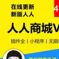 人人商城V3系统 人人商城小程序源码 微擎商业版 人人店商城开发